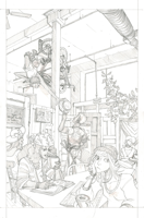 One Piece Cafe - Pencils